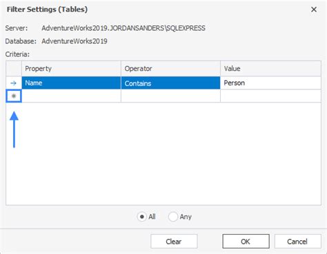 Image result for Azure SQL Query Builder Filter