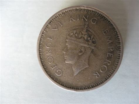 MY Rare old coins collection -for sale: silver coin king george 1942 year