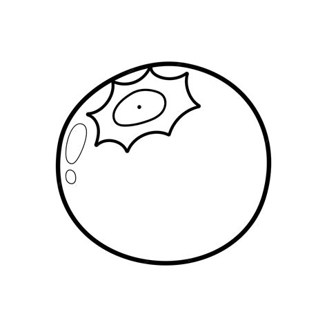 Blueberries Coloring Pages