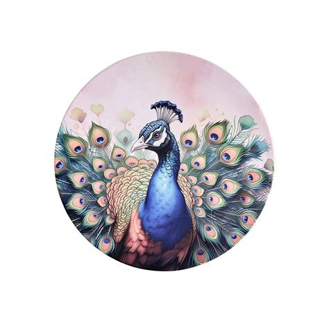 Buy Brezza Peacock Set of 3 Canvas Printed Picture Frames from Home ...