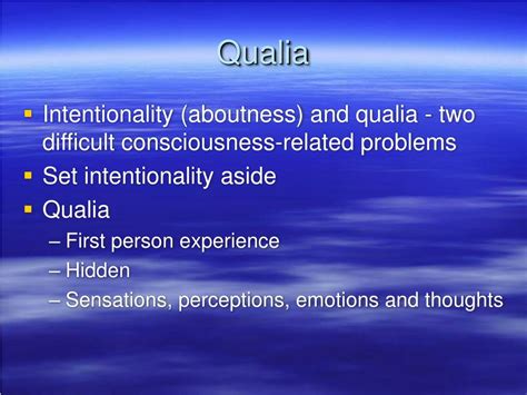 Image result for Qualia Explained