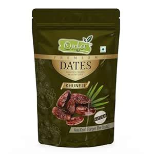 ORFA Natural Sweet Khuneji Indian Desert Uniquely Flavorful palm Dates ...