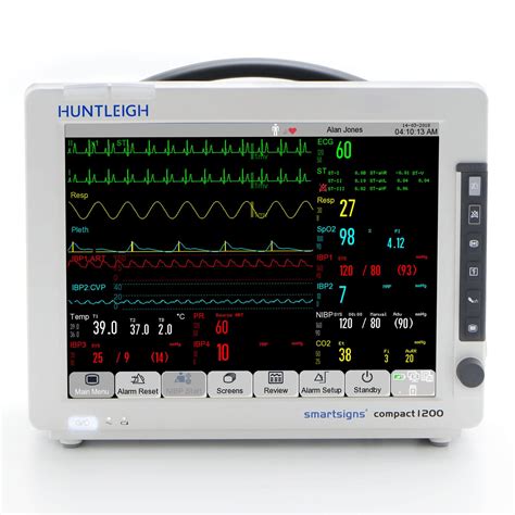 心电图监护仪 - Smartsigns Compact SC1200 - Huntleigh Diagnostics/亨特立 - ETCO2 / 心跳频率 / PNI