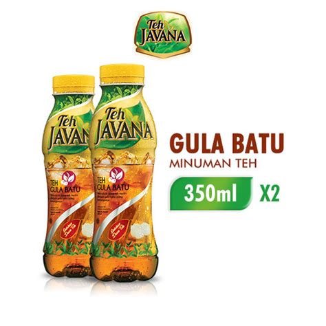 Promo Javana Minuman Teh Gula Batu 350 ml x 2 pcs - - Wings Official ...