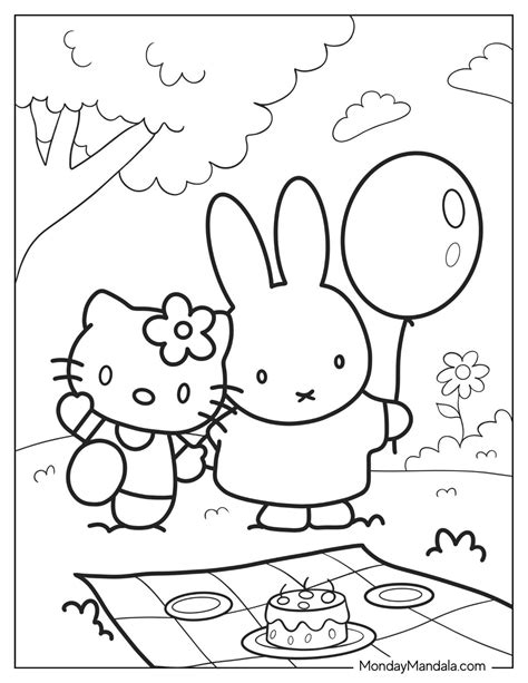 20 Miffy Coloring Pages (Free PDF Printables)