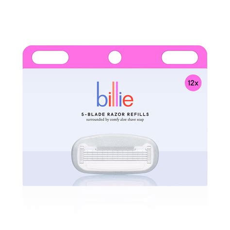 Billie Women's Razor 5-Blade Refills, 12ct. - Walmart.com