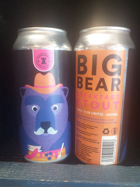 Big Bear Maple Stout 440ml – Partners in Wine