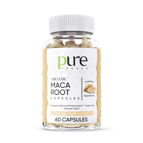 Maca Root Vegan Capsules | 1500mg | 30 day supply - Pure Produx