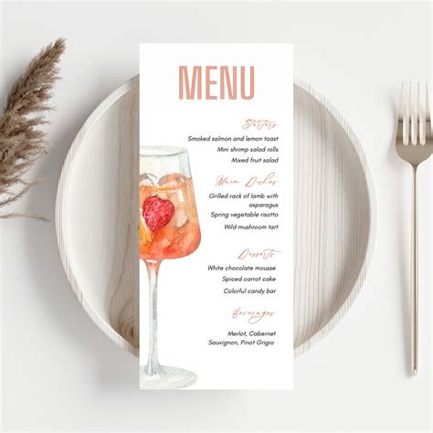 Image result for Table Mate Menu Card