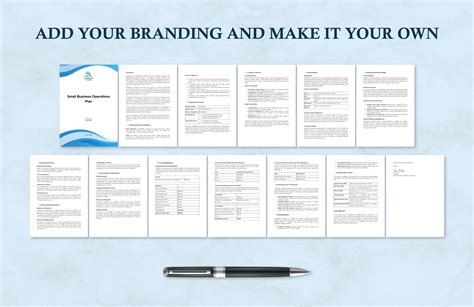 Operational Plan for Small Business 的图像结果