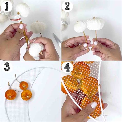 Image result for Pumpkin Frame Wreath Tutorial