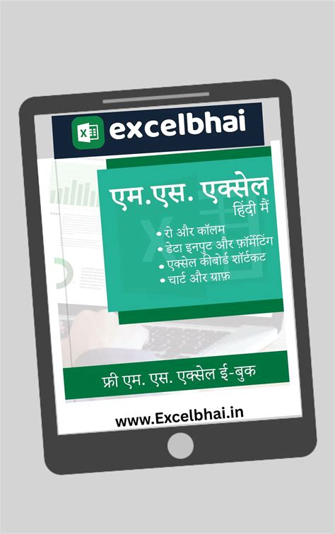 MS Excel Basic Hindi Course (PDF)