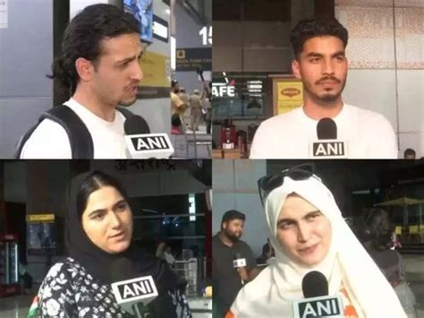 "Situation in Iran bad": Students arriving in Delhi say Indian Govt ...