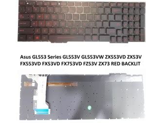 ROTECH SOLUTIONS KEYBOARD FOR ASUS GL553 SERIES GL553V GL553VW ZX553VD ...