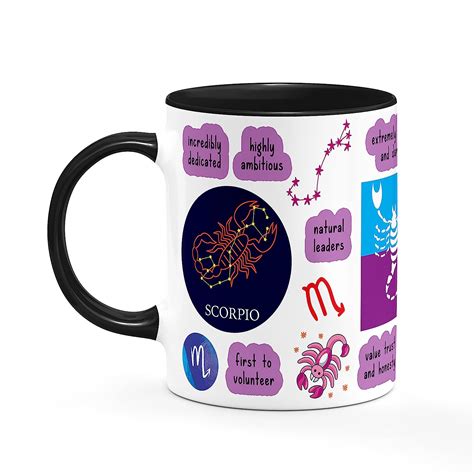 Buy Higher Self - Scorpio Zodiac lucky Constellation - Ceramic Coffee ...