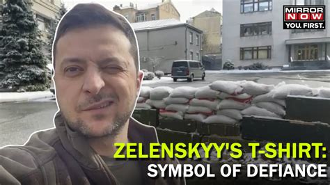 From Suit to Green T-shirt: How Zelenskky Stood With The Common Man ...