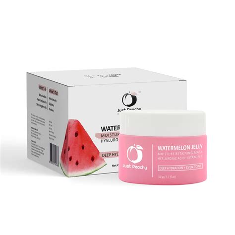 Buy Just Peachy Watermelon Jelly Mask With Grapeseed, Watermelon ...