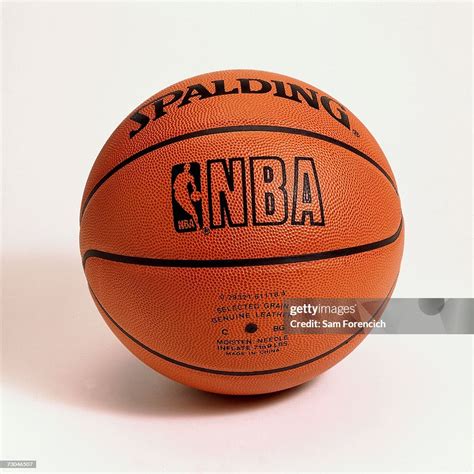 Photograph of the Spalding issued official NBA basketball circa 1997 ...
