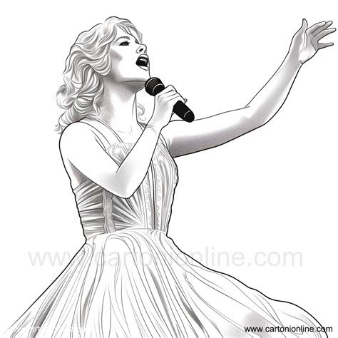 Taylor Swift Drawing /Coloring