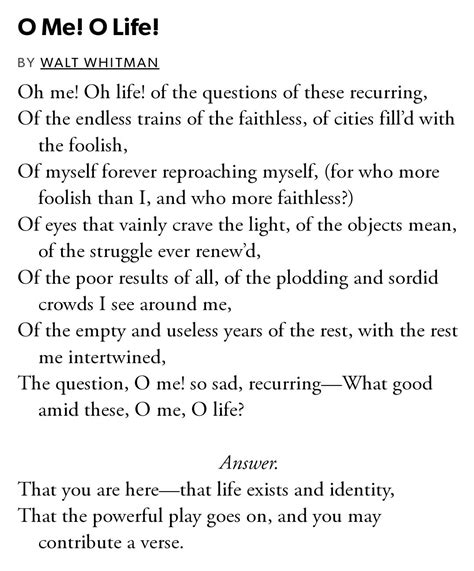 Walt Whitman The Powerful Play Goes On