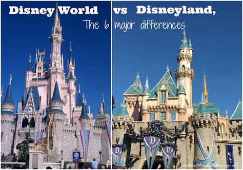 Disneyland versus Disney World – The 6 major differences - Travel With ...
