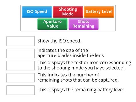 Settings on Quick Control Screen - Match up