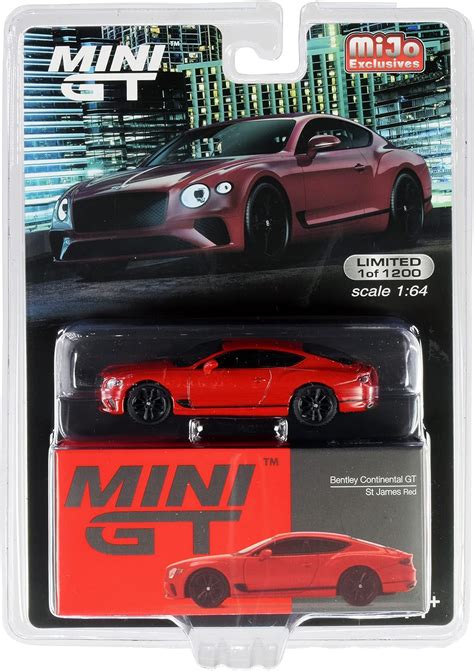 Buy TRUE SCALE miniatures Bentley Continental GT St. James Red Limited ...