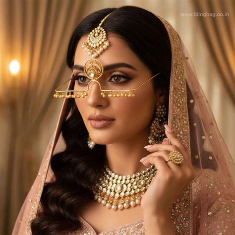 Face Chain Jewellery & Facelets for Bridal Look | BlingBag – Bling Bag