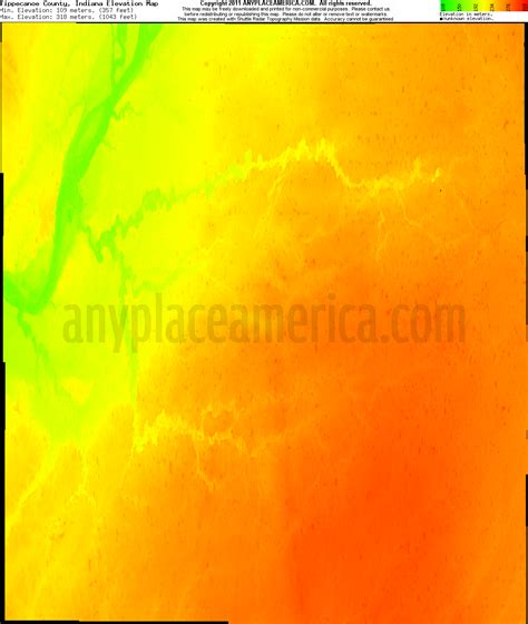 Free Tippecanoe County, Indiana Topo Maps & Elevations