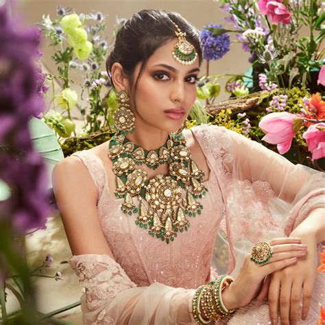 Fiona Bridal Polki Set – Hazoorilal Legacy