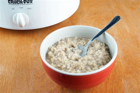 Cook Perfect Rolled Oats in Your Crock-Pot