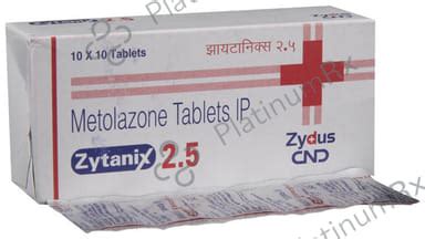 Zytanix 2.5 - Uses, Side Effects, Price, Generic | PlatinumRx