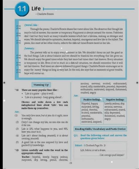1. 2. 3. 4. 7. 8. Fill in the blanks: 1. 2. 3. 4. 5. 6. We are born to ...