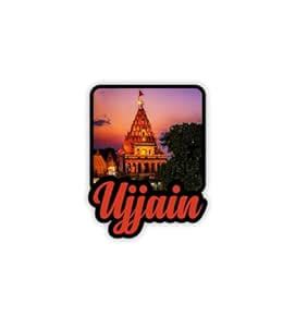 Buy Gift Me Bazar Ujjain Madhya Pradesh Wooden Fridge Magnet for ...