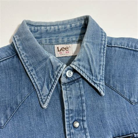 70's "Lee" Denim Western Shirts | Pigsty Harajuku