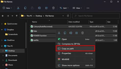 Image result for How to Copy File Names into Excel