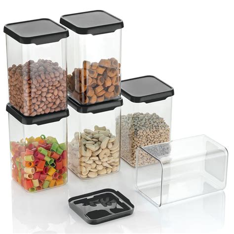Airtight Transparent Square Plastic Container - RIO INDUSTRIES