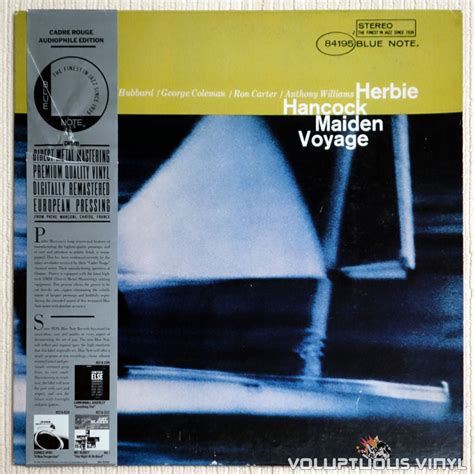 Herbie Hancock ‎– Maiden Voyage (1984) French Press Vinyl – Voluptuous ...
