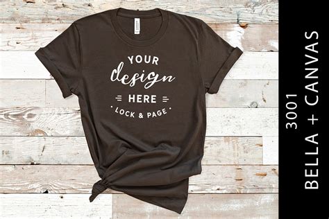 Bella Canvas T Shirt Template