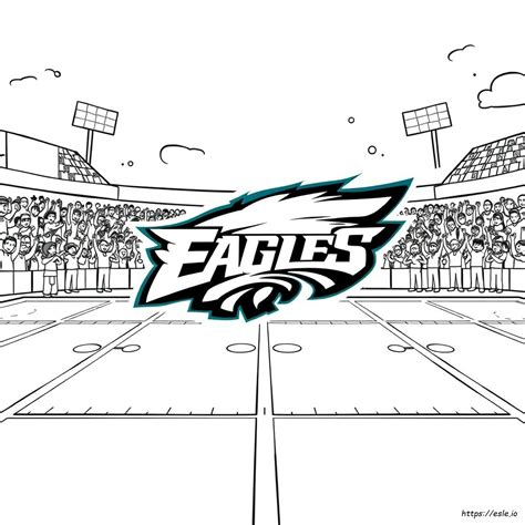 Free Philadelphia Eagles Coloring Pages