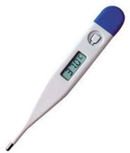 ACU-CHECK Clinical Digital Thermometer Dual Scale Clinical Digital ...