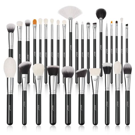 BEILI 30Pcs Professional Makeup Brush Set Original Natural-Synthetic ...