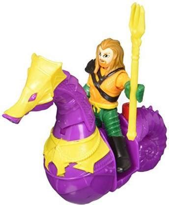 FISHER-PRICE Imaginext DC Super Friends Aquaman & Seahorse - Imaginext ...