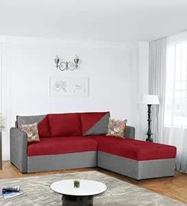 Witty Wud | Delight | Upholstered L Shaped Sectional Sofa 5 Seater ...