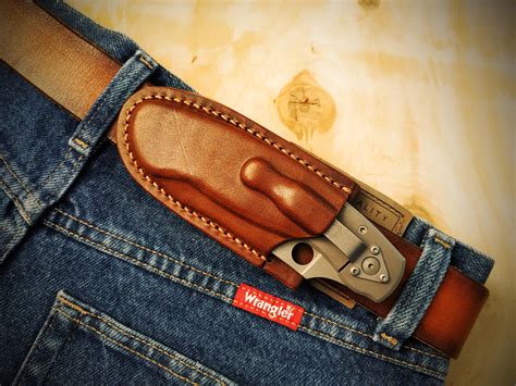 Leather scabbard-holster for Custom Knife : r/Leathercraft