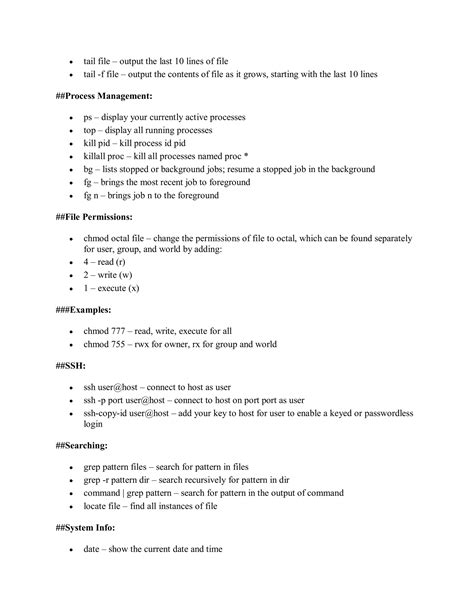 Image result for Linux Command Lis