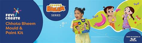 Buy Fevicreate Chhota Bheem Mould & Paint Kit Online at Low Prices in ...