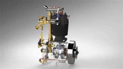Image result for Miniature Internal Combustion Engine Kit