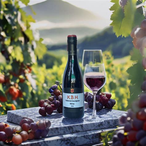 K.B.H. Cabernet & Shiraz 2014 375ml | Thai Winery House&Tour