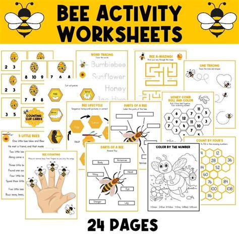 Image result for Bee Sorting Activity for Spring